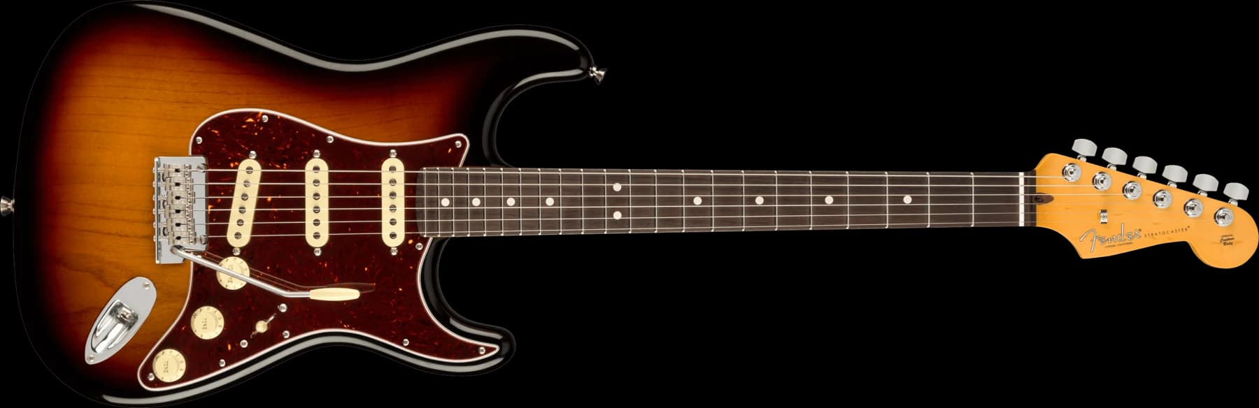 Fender American Professional II Stratocaster body and single-coil pickups