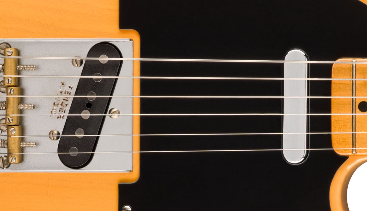 Fender 75th Anniversary Vintera Road Worn 1951 Telecaster, Pure Vintage 51 pickup detail