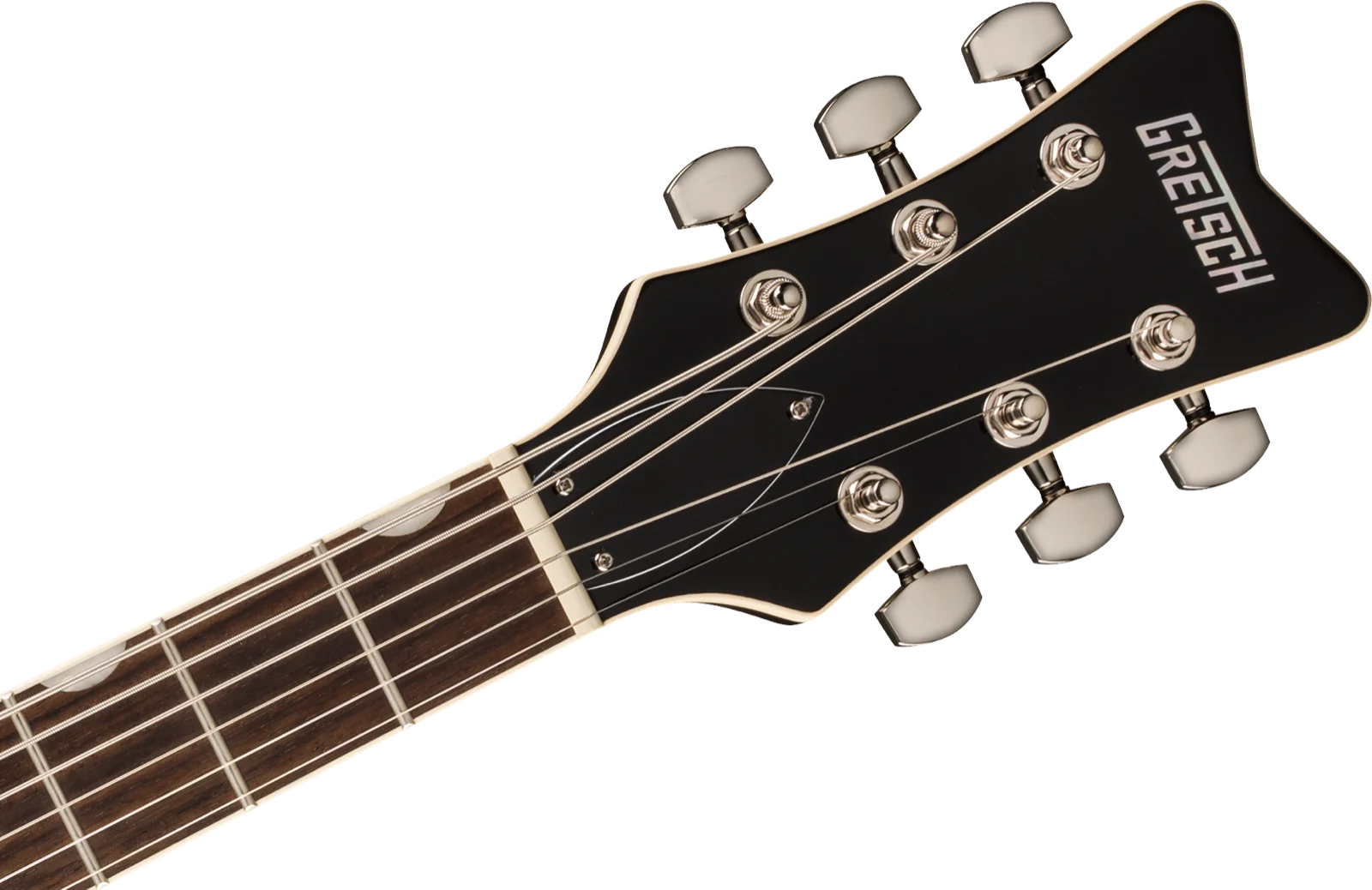 Gretsch Electromatic CVT Baritone, headstock front with tuners