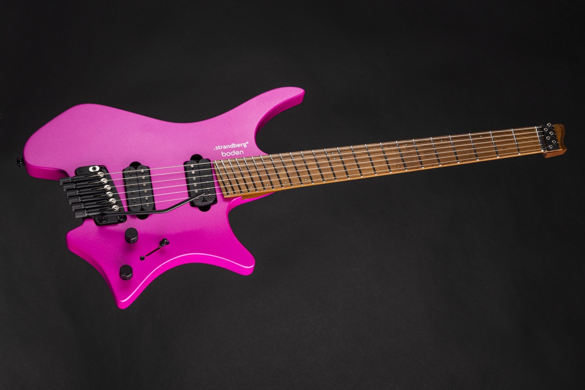 Strandberg Boden Standard N2.6T, three-quarter angle showing the EndurNeck